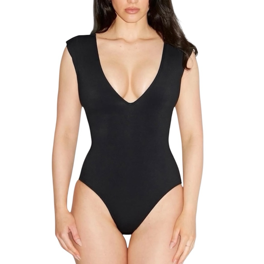 Ta3 Plungey Muscle One Piece Shaping Swimsuit
